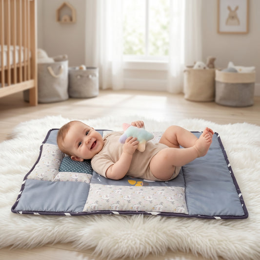 MONIMINI LUXURY JOINT BABY MATTRESS SET | ERGONOMIC HEAD SUPPORT & COMFORT BED FOR NEWBORNS