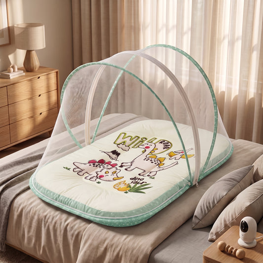 MONIMINI LUXURY DIGITAL PRINT BABY BEDDING COMBO SET FOR NEWBORNS 7-PIECE COTTON BABY CARE ESSENTIALS