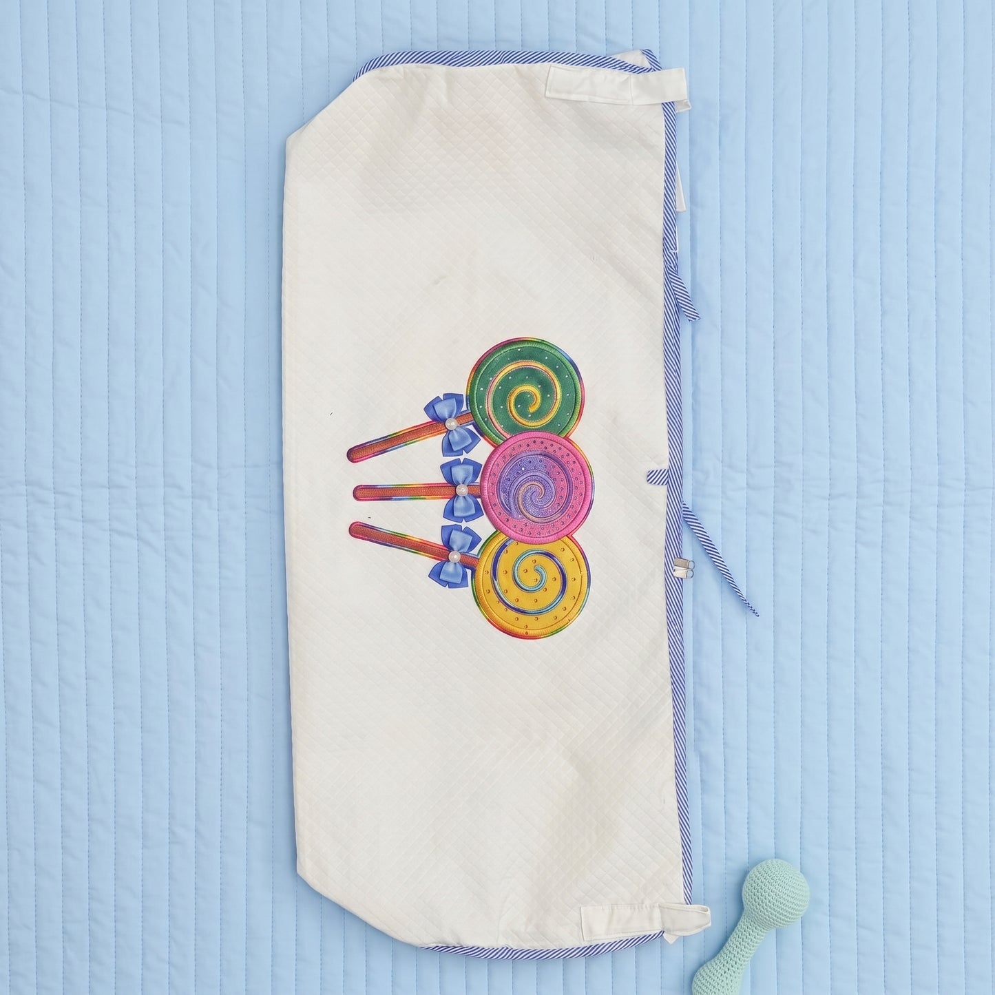 MONIMINI BABY CRADLE COVER ROUND SHAPE | DTF PRINT COTTON CRADLE SHEET | WASHABLE & SKIN FRIENDLY