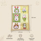 MONIMINI PREMIUM PRINTED BABY MATTRESS | SOFT COTTON BABY SLEEPING & PLAY MAT WITH CUTE DESIGN