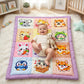 MONIMINI LUXURY PRINTED BABY MATTRESS | ULTRA SOFT COTTON SLEEPING & PLAY BED FOR NEWBORNS