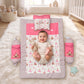 MONI MINI Exclusive Unique Digital Print Baby Mattress with Pillows