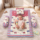 MONI MINI Exclusive Unique Digital Print Baby Mattress with Pillows