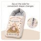 MONIMINI PREMIUM DIGITAL BABY SLEEPING BAG FOR NEWBORNS (0-6 MONTHS)