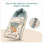 MONIMINI LUXURY DIGITAL BABY SLEEPING BAG | ULTRA SOFT COTTON BABY WRAP FOR NEWBORNS | SAFE, COZY & COMFORTABLE | 0-6 MONTHS
