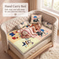 MONIMINI COMPLETE 7 PIECE DIGITAL PRINT BEDDING SET ESSENTIALS COMBO FOR BABY 0-6 MONTHS