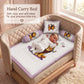 MONIMINI COMPLETE 7 PIECE DIGITAL PRINT BEDDING SET ESSENTIALS COMBO FOR BABY 0-6 MONTHS