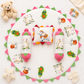 MONIMINI ROYAL THEME BABY BEDDING SET | PREMIUM ROUND NEWBORN MATTRESS WITH PILLOW & BOLSTERS