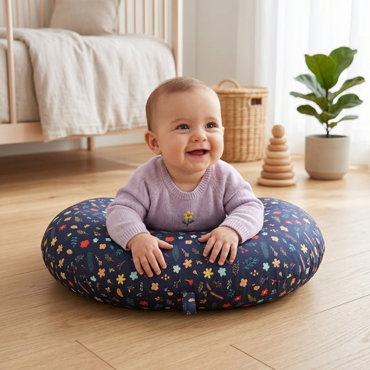 MONIMINI LUXURY BABY NURSING PILLOW | COMFORTABLE FEEDING & DEVELOPMENT SUPPORT