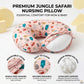 MONIMINI PREMIUM DIGITAL PRINT FEEDING PILLOW | BABY SUPPORT CUSHION FOR FEEDING & TUMMY TIME