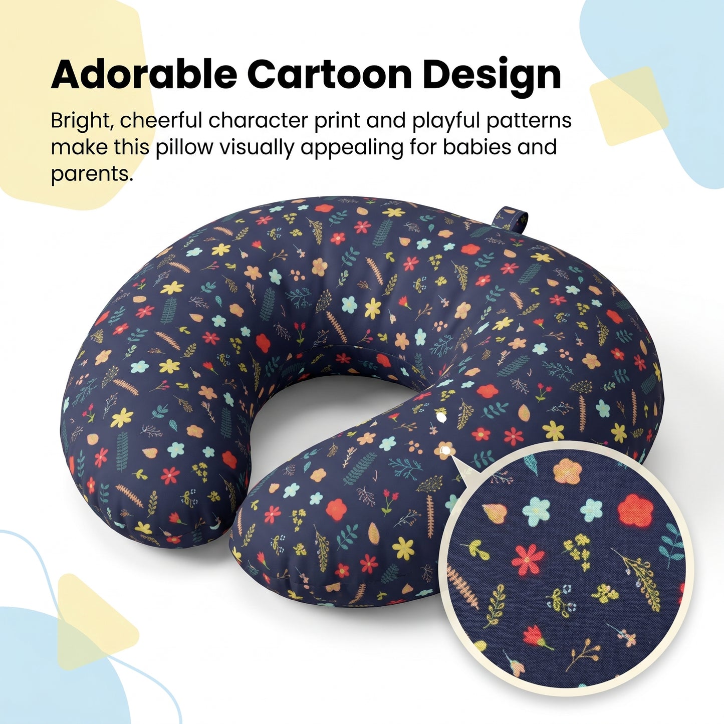 MONIMINI LUXURY BABY NURSING PILLOW | COMFORTABLE FEEDING & DEVELOPMENT SUPPORT
