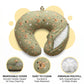 MONIMINI PREMIUM DIGITAL PRINT FEEDING PILLOW | BABY SUPPORT CUSHION FOR FEEDING & TUMMY TIME