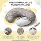 MONIMINI LUXURY BABY NURSING PILLOW | COMFORTABLE FEEDING & DEVELOPMENT SUPPORT