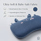MONIMINI PREMIUM BABY MEMORY FOAM PILLOW | PRESSURE-RELIEF HEAD SUPPORT FOR NEWBORNS 0-12 MONTHS