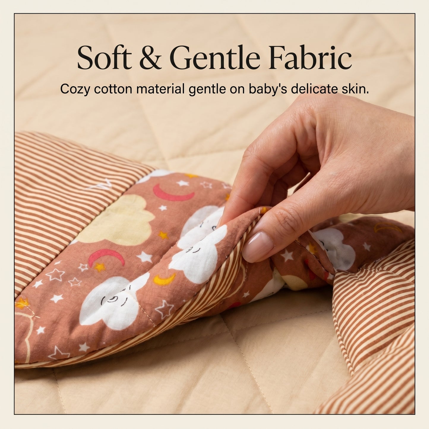 MONIMINI PREMIUM RAI PILLOW FOR BABIES | SOFT COTTON MUSTARD SEED HEAD SUPPORT PILLOW
