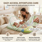 MONIMINI EXTRA LARGE BABY BED | BREATHABLE MOSQUITO NET & SOFT CUSHION COMFORT