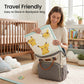 MONIMINI PREMIUM PRINTED BABY MATTRESS | SOFT COTTON BABY SLEEPING & PLAY MAT WITH CUTE DESIGN