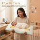 MONIMINI PREMIUM PRINTED BABY MATTRESS | SOFT COTTON BABY SLEEPING & PLAY MAT WITH CUTE DESIGN