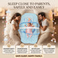 MONIMINI EXTRA LARGE BABY BED | BREATHABLE MOSQUITO NET & SOFT CUSHION COMFORT