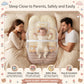 MONIMINI EXTRA LARGE BABY BED | BREATHABLE MOSQUITO NET & SOFT CUSHION COMFORT