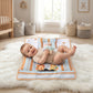 MONIMINI NEWBORN COMFORT JOINT MATTRESS SET | ULTRA-SOFT BABY BED WITH NECK SUPPORT