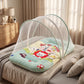 MONIMINI PREMIUM BABY BEDDING SET | DIGITAL PRINT MATTRESS, MOSQUITO NET SLEEPING BAG & BABY ESSENTIALS