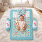 MONI MINI Premium Unique Design Baby Mattress Set With 2 Bolster and 1 Head Pillow