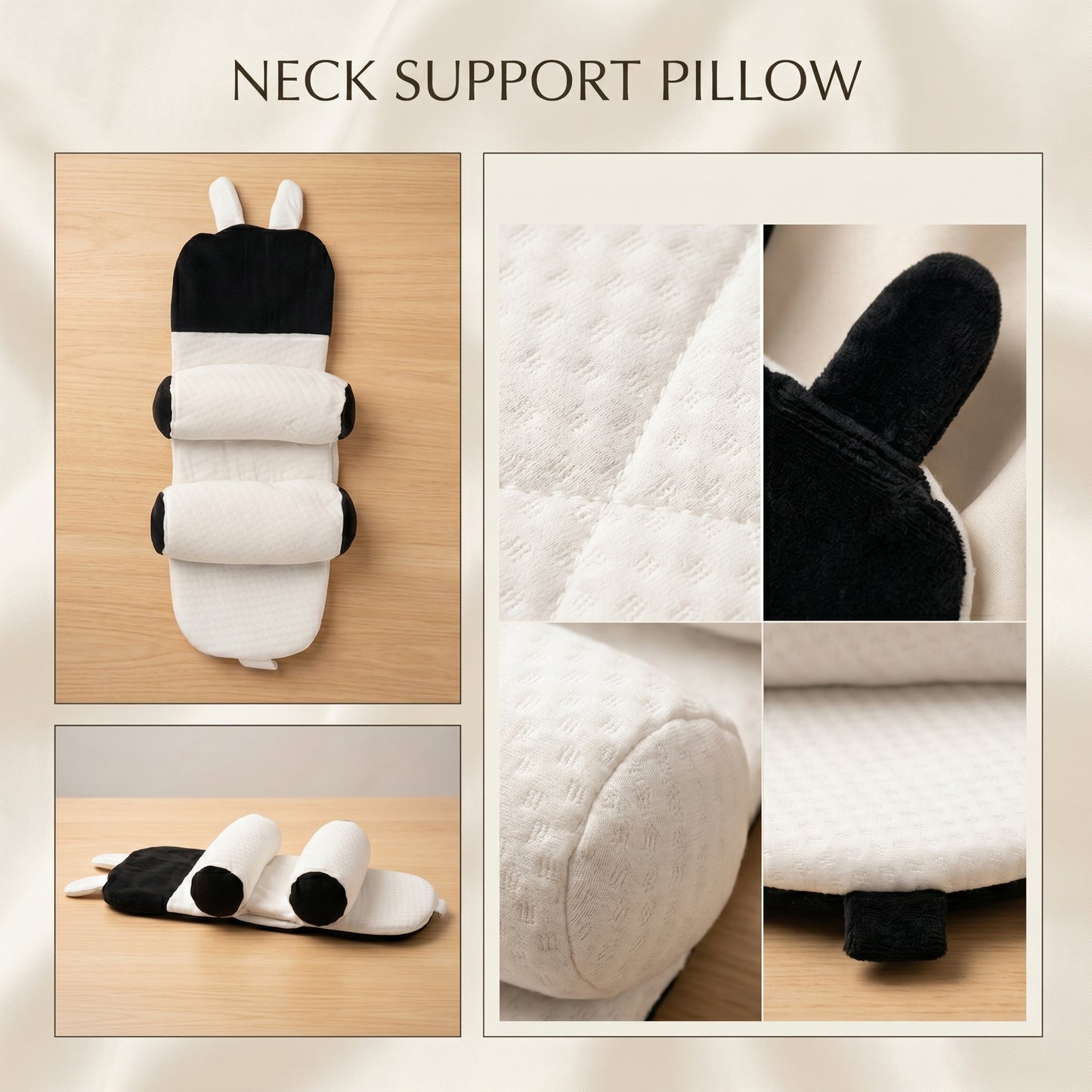 MONIMINI PREMIUM MUSTARD RAI BABY PILLOW | TRADITIONAL HEAD SUPPORT PILLOW FOR NEWBORNS & INFANTS