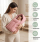 MONIMINI MUSLIN COMBO FOR NEWBORNS | BABY SLEEPING BAG & MOSQUITO NET BED | SOFT COTTON BABY CARE ESSENTIALS