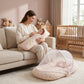 MONIMINI MUSLIN COMBO FOR NEWBORNS | BABY SLEEPING BAG & MOSQUITO NET BED | SOFT COTTON BABY CARE ESSENTIALS