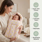 MONIMINI MUSLIN COMBO FOR NEWBORNS | BABY SLEEPING BAG & MOSQUITO NET BED | SOFT COTTON BABY CARE ESSENTIALS