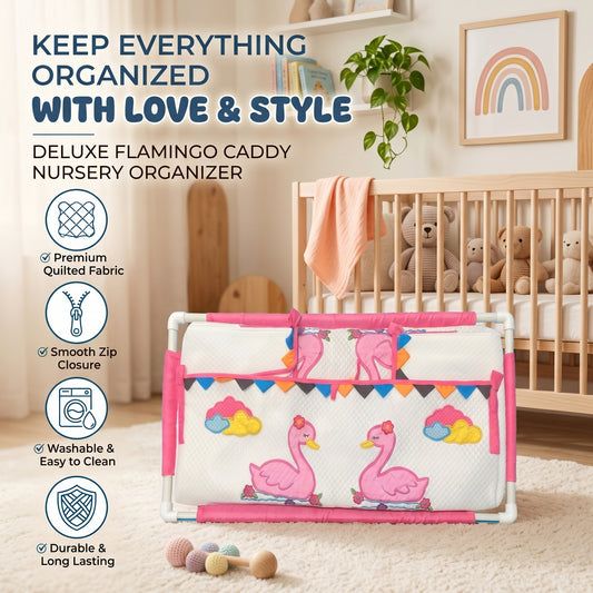 MONIMINI BABY CRADLE PIPE COVER WITH PATCH WORK DESIGN | SOFT, BREATHABLE & SKIN-FRIENDLY