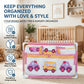 MONIMINI PATCH WORK PIPE CRADLE COVER FOR NEWBORNS | SOFT COTTON BABY CRADLE BEDDING | WASHABLE & COMFORTABLE