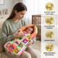 MONIMINI COMPLETE 7 PIECE DIGITAL PRINT BEDDING SET ESSENTIALS COMBO FOR BABY 0-6 MONTHS