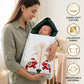 MONIMINI COMPLETE 7 PIECE EMBROIDERY BEDDING SET ESSENTIALS COMBO FOR BABY 0-6 MONTHS