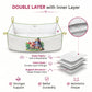 MONIMINI BABY CRADLE COVER ROUND SHAPE | DTF PRINT COTTON CRADLE SHEET | WASHABLE & SKIN FRIENDLY
