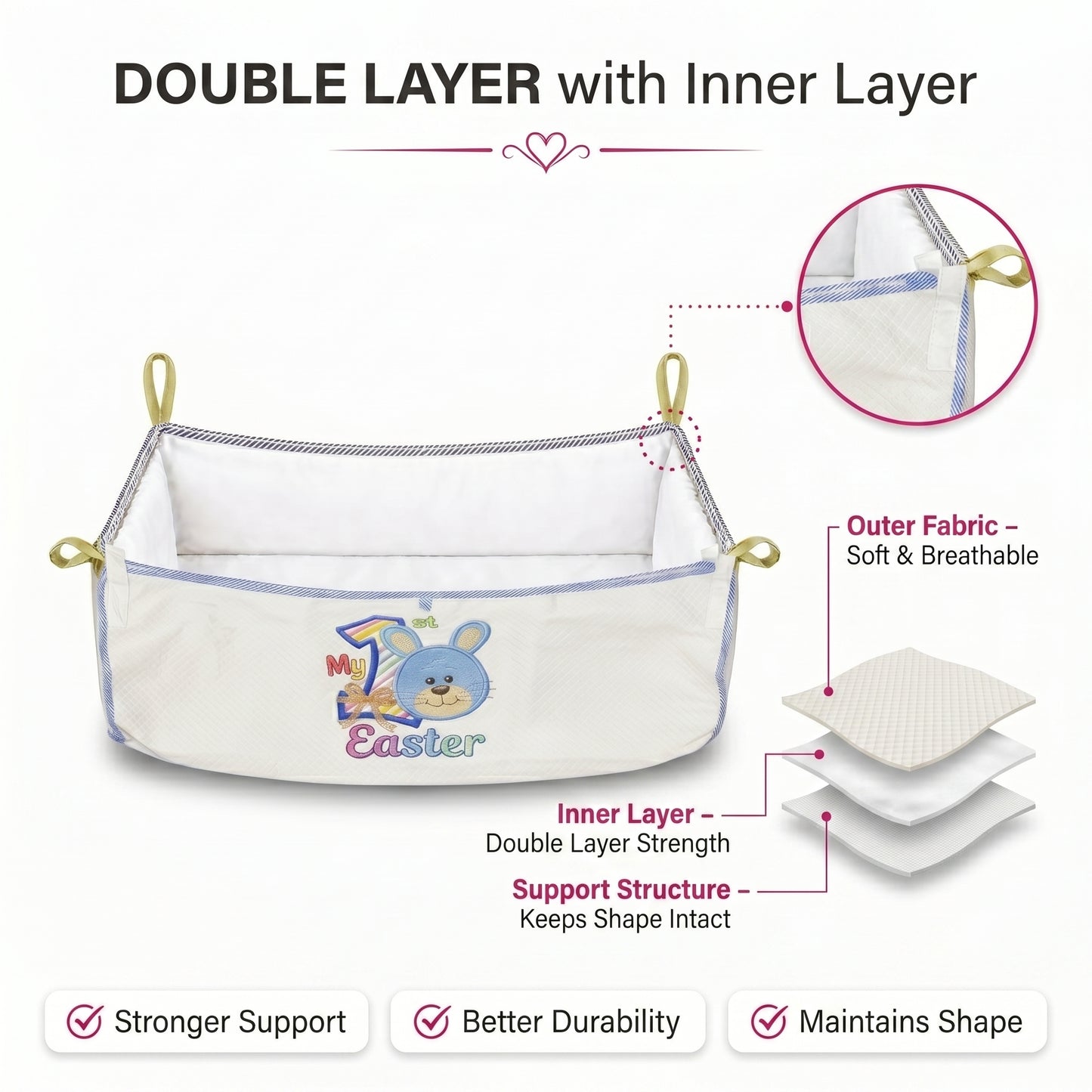 MONIMINI BABY CRADLE COVER ROUND SHAPE | DTF PRINT COTTON CRADLE SHEET | WASHABLE & SKIN FRIENDLY