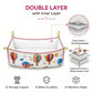 MONIMINI BABY CRADLE COVER ROUND SHAPE | DTF PRINT COTTON CRADLE SHEET | WASHABLE & SKIN FRIENDLY