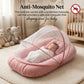 MONIMINI MUSLIN COMBO FOR NEWBORNS | BABY SLEEPING BAG & MOSQUITO NET BED | SOFT COTTON BABY CARE ESSENTIALS