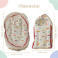 MONIMINI PREMIUM MUSLIN COMBO SET | BABY SLEEPING BAG & MOSQUITO NET MATTRESS FOR NEWBORNS