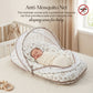 MONIMINI PREMIUM MUSLIN COMBO SET | BABY SLEEPING BAG & MOSQUITO NET MATTRESS FOR NEWBORNS