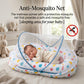 MONIMINI MUSLIN COMBO FOR NEWBORNS | BABY SLEEPING BAG & MOSQUITO NET BED | SOFT COTTON BABY CARE ESSENTIALS