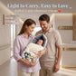 MONIMINI LUXURY DIGITAL PRINT BABY BEDDING SET | COMPLETE NEWBORN SLEEP & CARE COMBO
