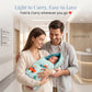 MONIMINI PREMIUM BABY BEDDING SET | DIGITAL PRINT MATTRESS, MOSQUITO NET SLEEPING BAG & BABY ESSENTIALS