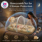 MONIMINI LIMITED EDITION DIGITAL PRINT 2-IN-1 COMBO SET | BABY SLEEPING BAG & MOSQUITO NET
