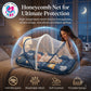 MONIMINI LIMITED EDITION DIGITAL PRINT 2-IN-1 COMBO SET | BABY SLEEPING BAG & MOSQUITO NET