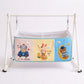 MONIMINI LUXURY DIGITAL PRINT BABY BEDDING COMBO SET FOR NEWBORNS 7-PIECE COTTON BABY CARE ESSENTIALS