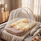 MONIMINI EXTRA LARGE BABY BED | BREATHABLE MOSQUITO NET & SOFT CUSHION COMFORT