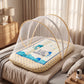 MONIMINI PREMIUM BABY BEDDING SET | DIGITAL PRINT MATTRESS, MOSQUITO NET SLEEPING BAG & BABY ESSENTIALS