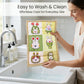 MONIMINI PREMIUM PRINTED BABY MATTRESS | SOFT COTTON BABY SLEEPING & PLAY MAT WITH CUTE DESIGN